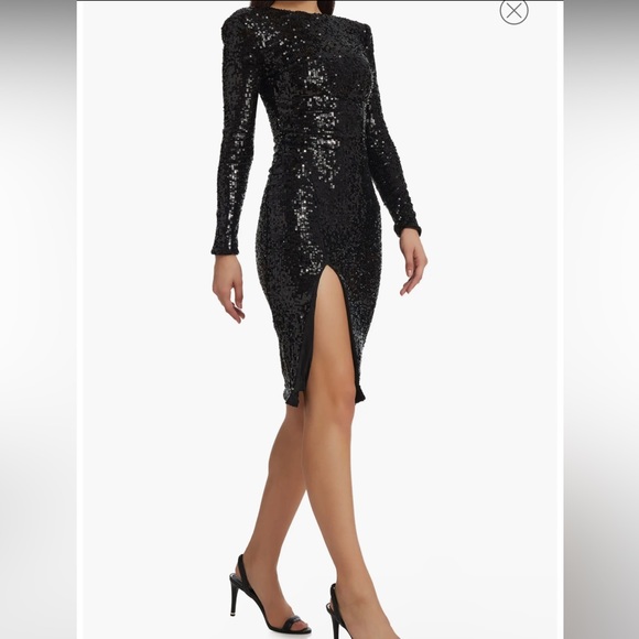 WHITE DRESS THE POPULATION NWOT. - Picture 3 of 3